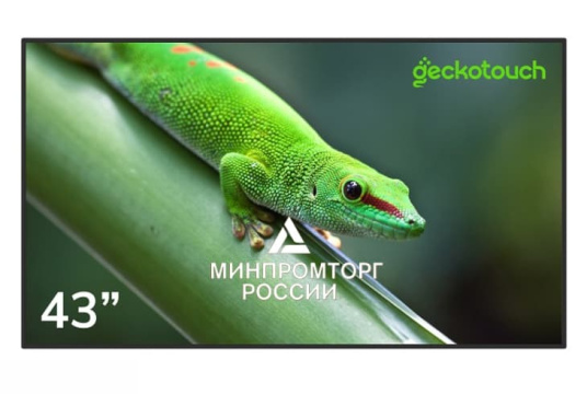 Изображение Профессиональный дисплей Geckotouch 65" 65DCR