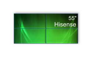  Фото видеостена 2x2 hisense 55l35b5u 55" (шов: 3,5) - фото 2