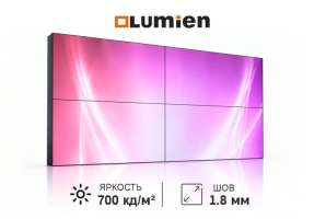  Фото видеостена 2x2 lumien 55" lvw5518lh - фото 2
