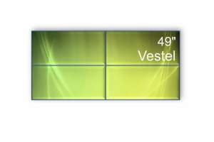  Фото видеостена 2x2 vestel wu49b-2h* 49" (шов: 3,5) - фото 2
