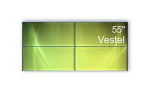  Фото видеостена 2x2 vestel wy55b-2h* 55" (шов: 0,88) - фото 2