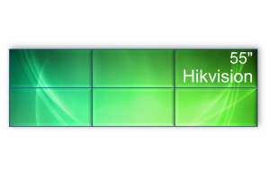  Фото видеостена 3x2 hikvision 55" ds-d2055lu-y - фото 2
