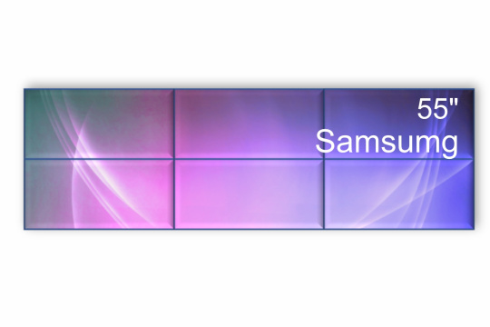  Фото видеостена 3x2 samsung 55" vm55b-u - фото 1