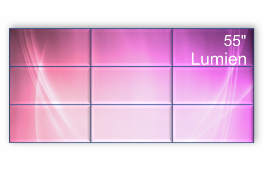 Изображение Видеостена 3x3 Lumien 55" LMW5518LL