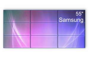  Фото видеостена 3x3 samsung 55" vh55b-e - фото 2