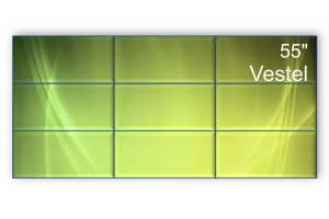  Фото видеостена 3x3 vestel wu55b-2h* 55" (шов: 3,5) - фото 2