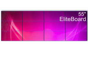  Фото видеостена 4x3 eliteboard 55" sk555fcln - фото 2