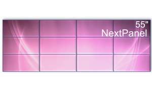  Фото видеостена 4x3 nextpanel55w18 55" - фото 2