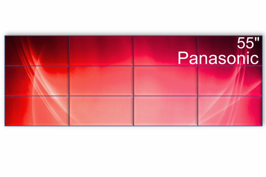 Изображение Видеостена 4x3 Panasonic 55" TH-55VF1HW