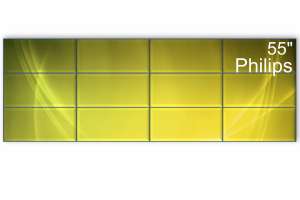  Фото видеостена 4x3 philips 55" 55bdl8007x/00 - фото 2