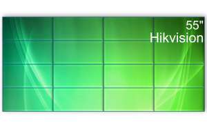  Фото видеостена 4x4 hikvision 55" ds-d2055lu-y - фото 2
