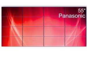  Фото видеостена 4x4 panasonic 55" th-55vf2w - фото 2
